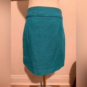 Banana Republic Teal Pencil Skirt